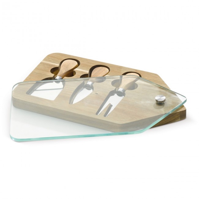 Promotional Cheese plate (mini knives) - Image 1