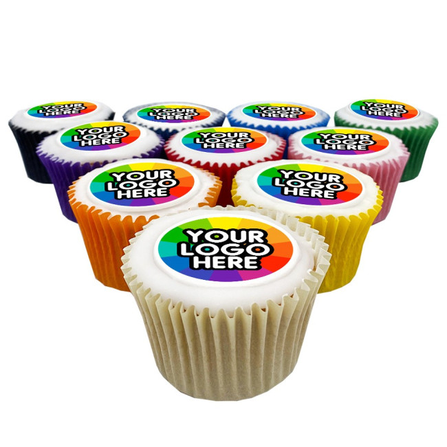 Promotional Iced Filled Cupcake 5cm