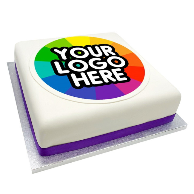 Promotional 50 Portion Square Cake