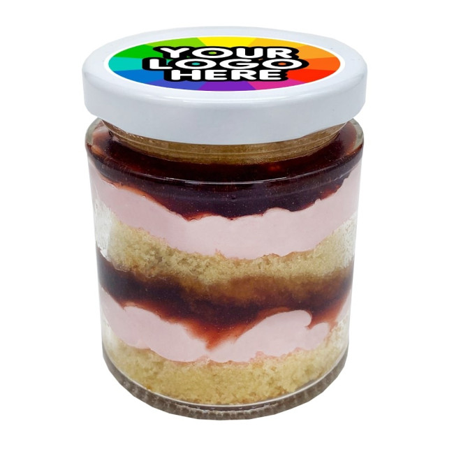 Promotional Strawberry Cake Jars