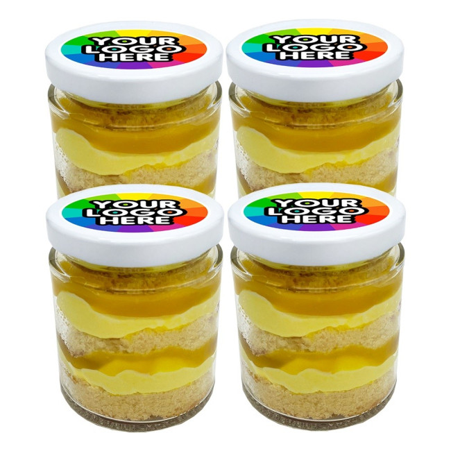 Promotional 4 Lemon Cake Jars