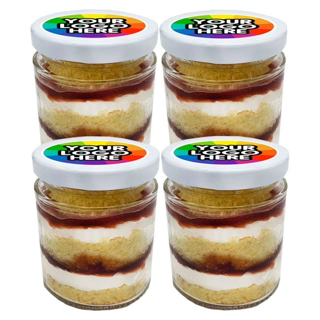 Promotional 4 Victoria Sponge Cake Jars