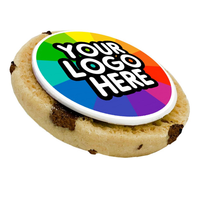 Promotional 5cm Round Chocolate Chip Cookie