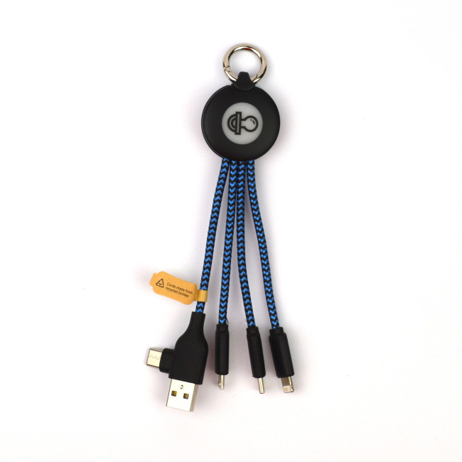 Promotional rPET 3 in 1 Multi-Charging Cable - Image 2