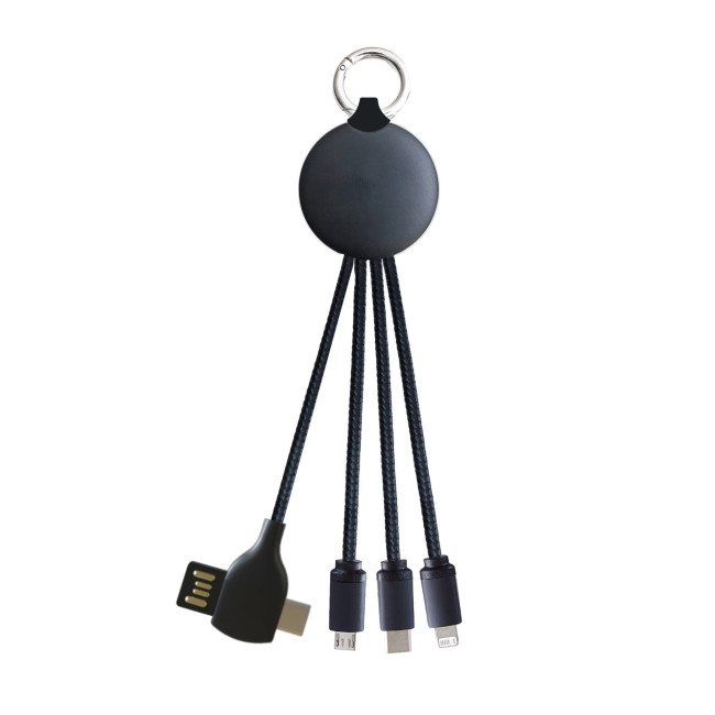 Promotional 3 in 1 Short Multi-Charging Cable