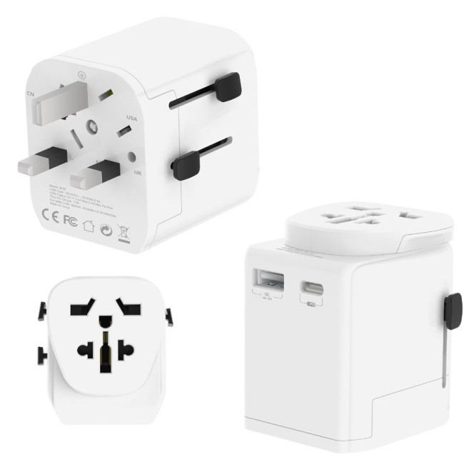 Promotional Venture Travel Adaptor