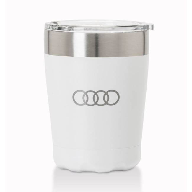 Promotional Oyster Recycled Stainless Steel Cup 350ml - Image 1