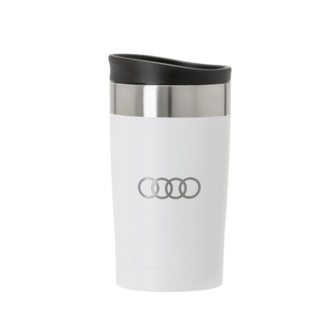 Promotional Arusha Recycled Stainless Steel Coffee Cup 350ml - Image 2