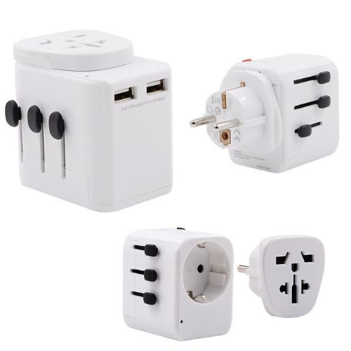 Promotional Explorer USB Travel Adaptor - Image 1