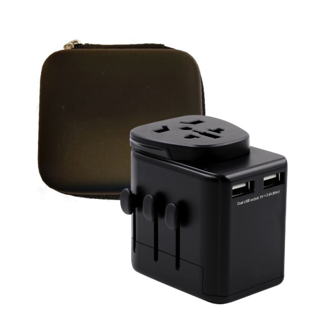 Promotional Explorer USB Travel Adaptor - Image 2