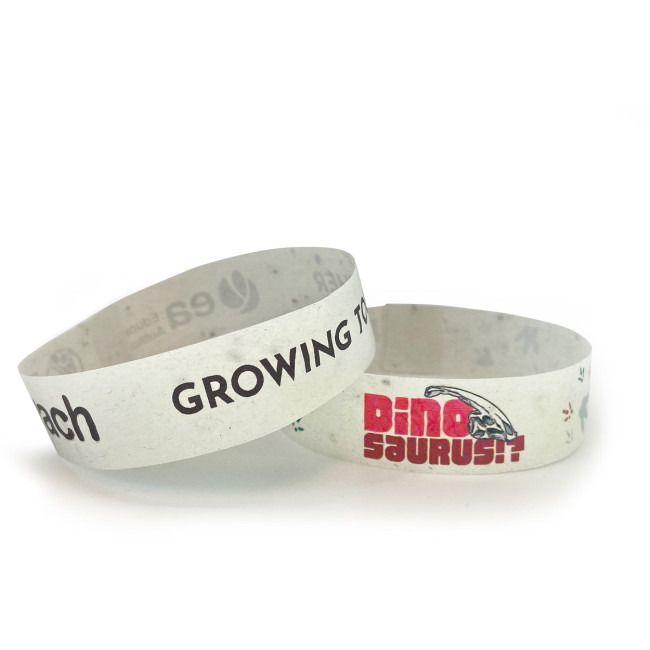 Promotional Seed Paper Wristband - Image 1