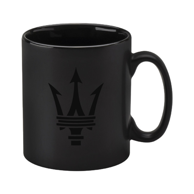 Promotional Matt Black Cambridge Mug