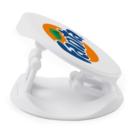 Promotional White Branded Phone Grip