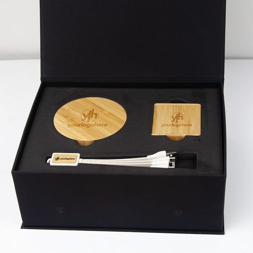 Promotional Ultimate XL Bamboo Tech Gift Set