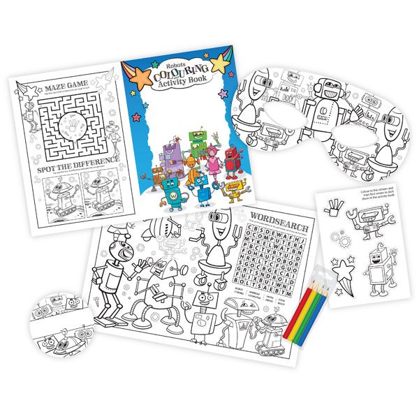 Promotional Colouring Children's Activity Pack - Image 1