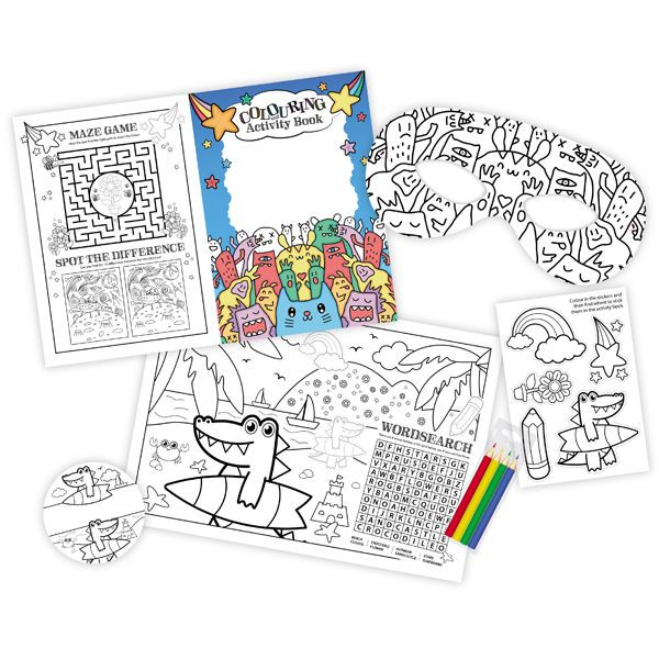 Promotional Colouring Children's Activity Pack - Image 4