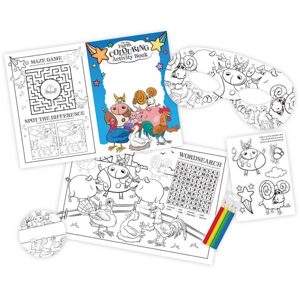 Promotional Colouring Children's Activity Pack - Image 5