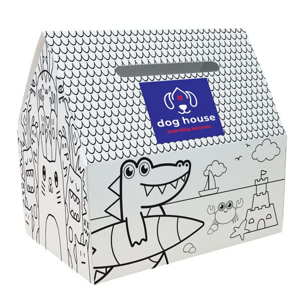 Promotional Colouring Money Box