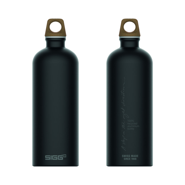 Promotional SIGG Traveller Bottle MyPlanet 1L Black Touch - Image 2