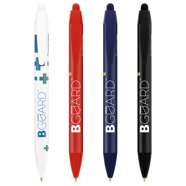 Promotional BIC Wide Body BGUARD Antibacterial Ballpen Screen Printing - Image 1