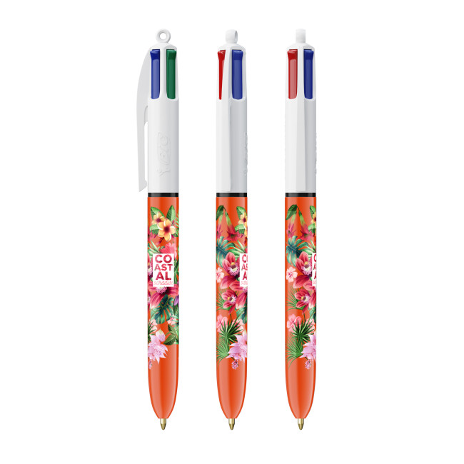 Promotional BIC 4 Colours Fine Ballpen Digital