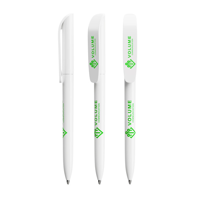 Promotional BIC Super Clip Ecolutions Ballpen Screen Printing