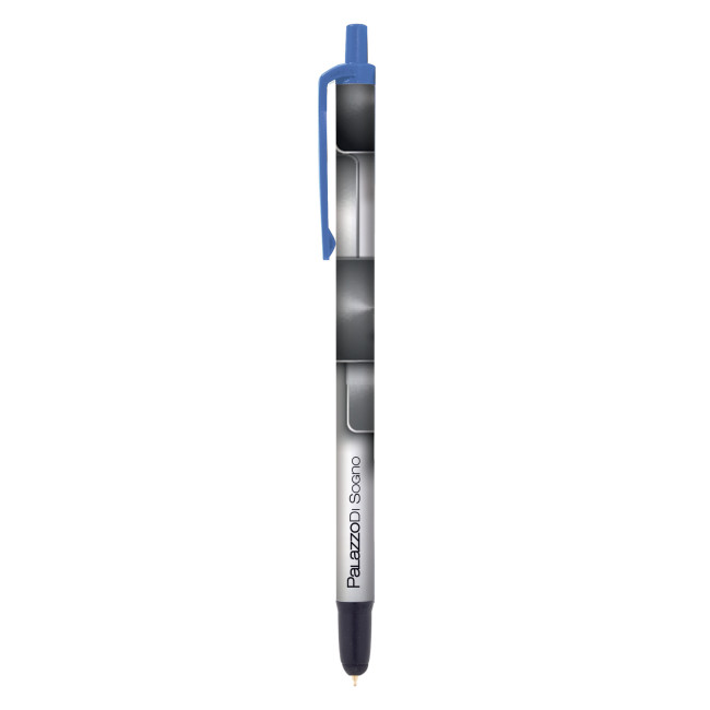 Promotional BIC Clic Stic Stylus Ballpen Screen Printing - Image 1