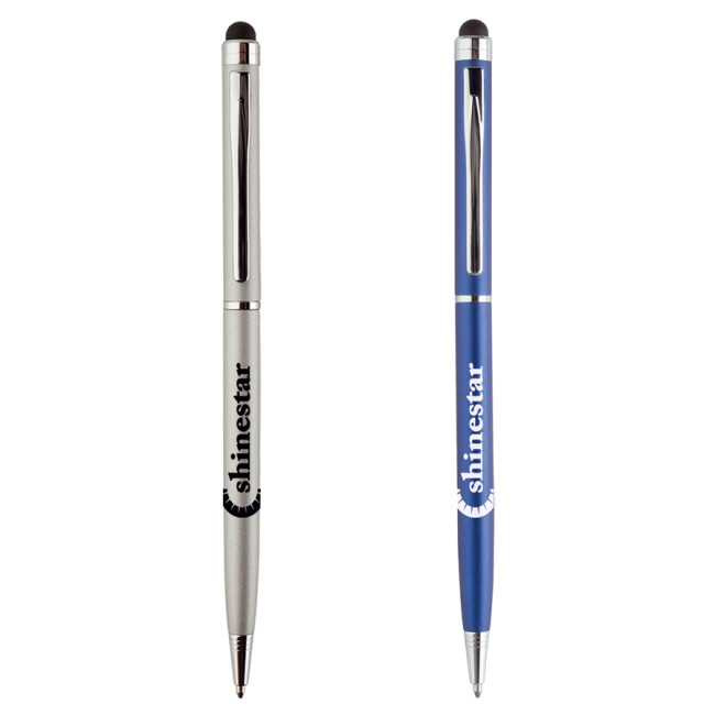 Promotional Sleek Stylus Matt Pen Laser Engraving