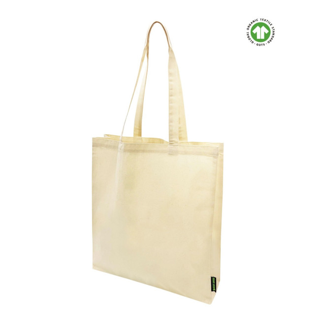 Promotional Papa Organic Cotton Printed Tote Bag