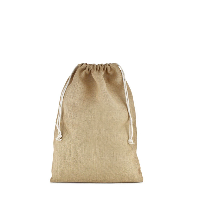 Promotional Small Drawstring Jute Sack