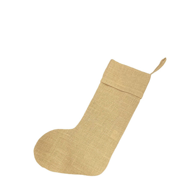 Promotional Jute Christmas Stocking