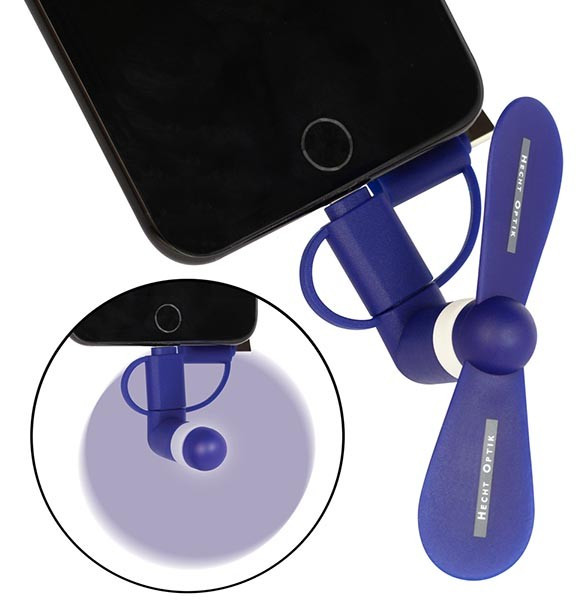 Promotional Mobile Phone Fan - 3-in-1