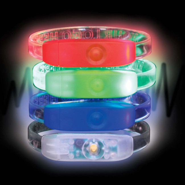 Promotional Multi Mode Led Flashing Wristband