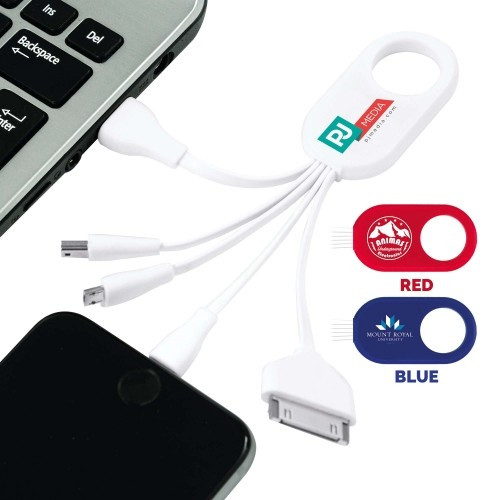 Promotional Short Arm Multi Purpose USB Charger