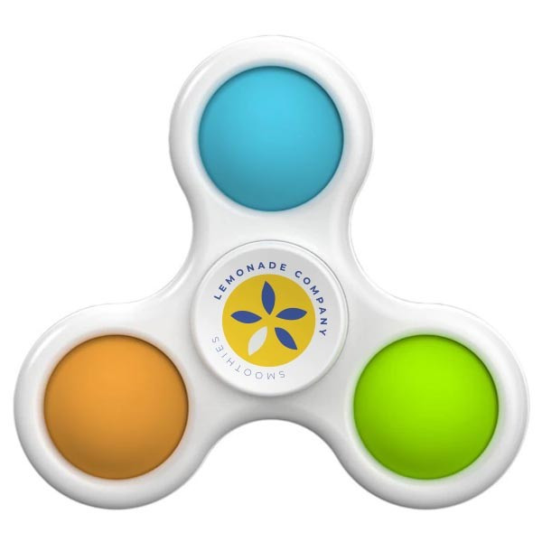 Promotional Pop It Fidget Triple Spinner