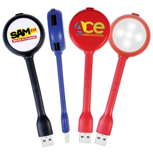 Promotional Light Up Multi USB Hub