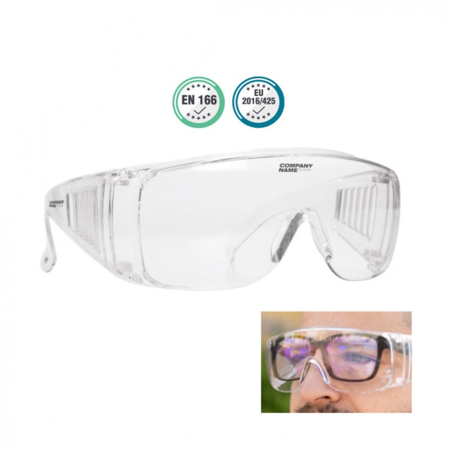 Promotional Anti-fog Clear Safety Glasses