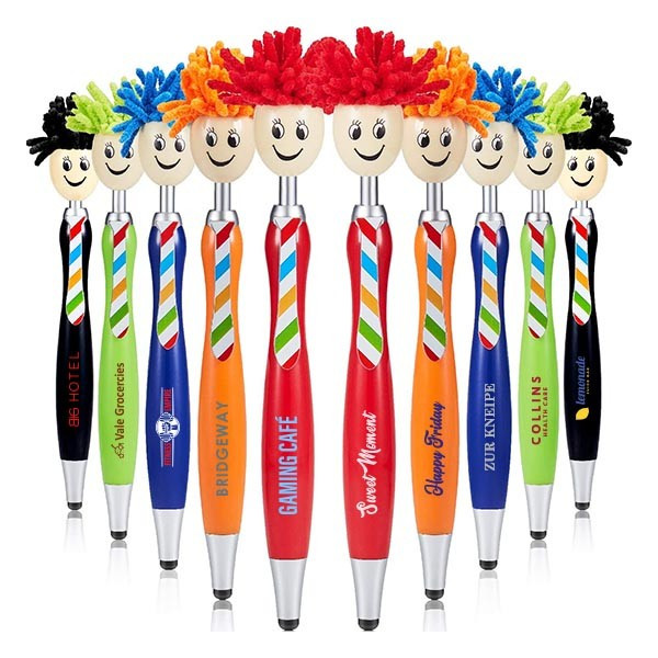 Promotional Mop Topper Pen and Stylus