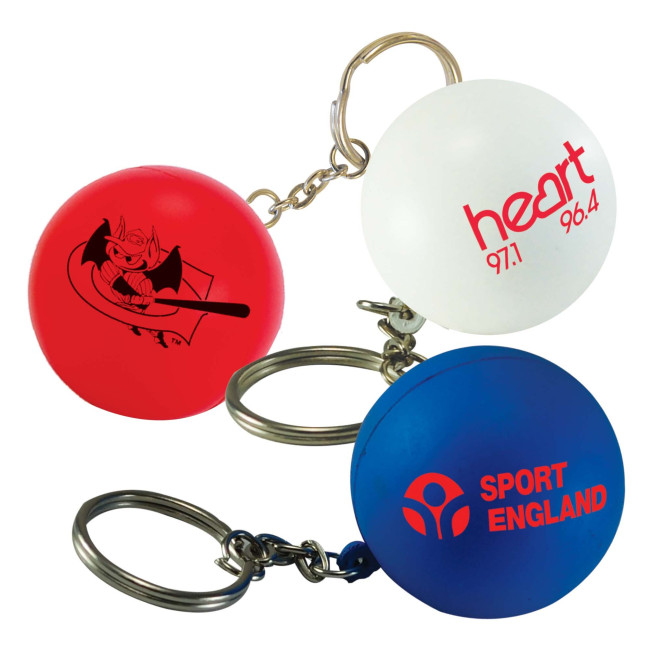 Promotional Stress Ball Keyring