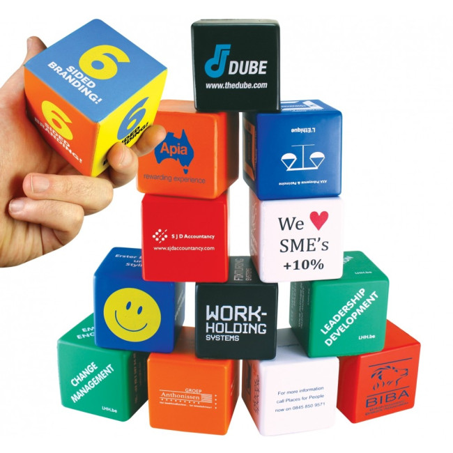 Promotional Stress Cubes