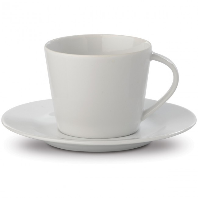 Promotional Milano cup and saucer porcelain 180ml - Image 2