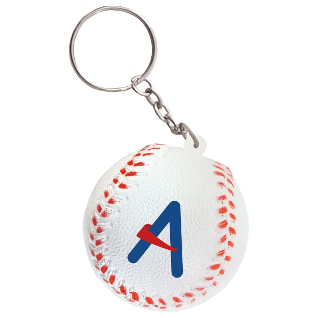 Promotional Stress Baseball Keyring