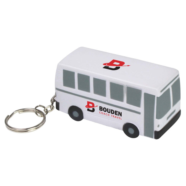 Promotional Stress Bus Keyring