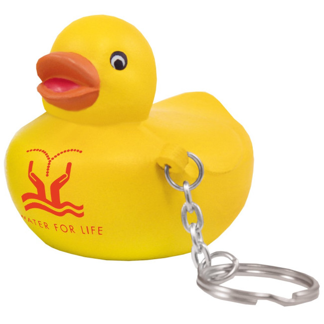 Promotional Stress Duck Keyring