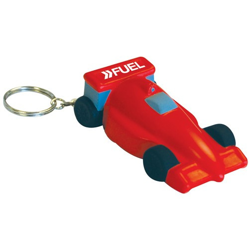 Promotional Stress Racing Car Keyring