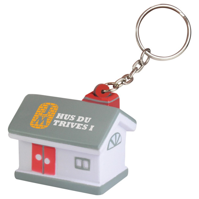 Promotional Stress House Keyring