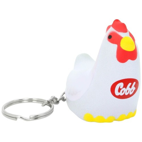 Promotional Stress Chicken Keyring