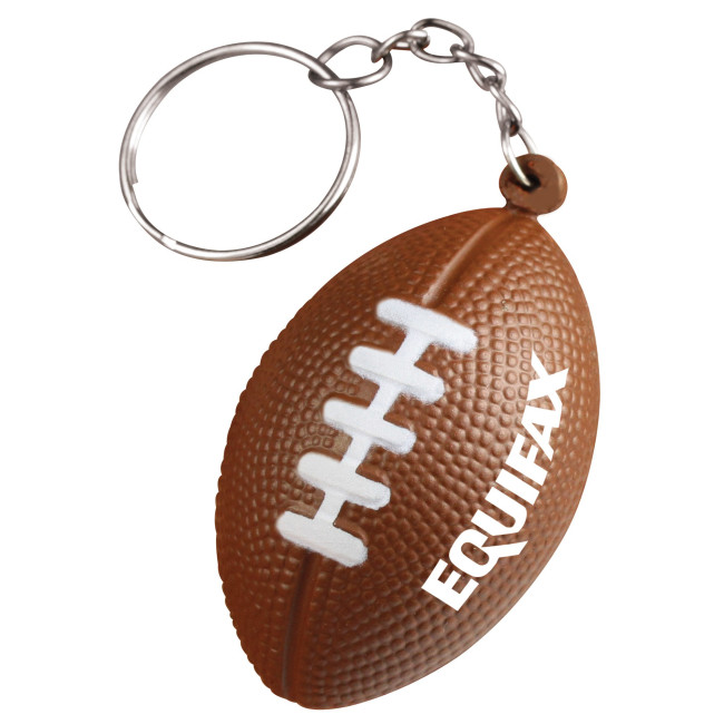 Promotional Stress American Football Keyring