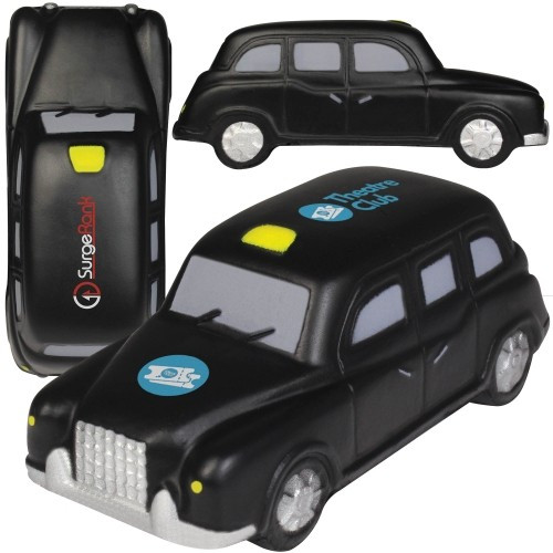 Promotional Stress Black Taxi Cab