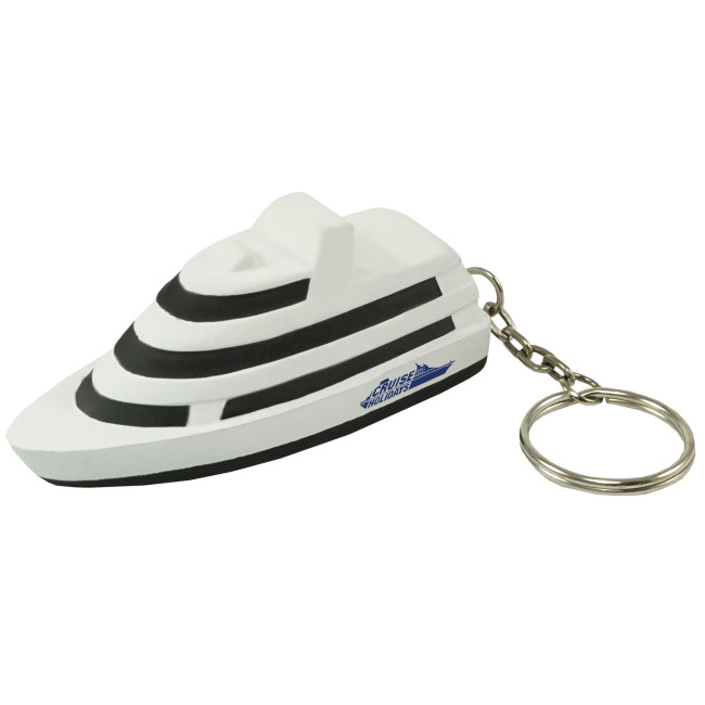 Promotional Stress Yacht Keyring